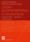 Buchcover Länder-parlamentarismus in Deutschland