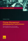 Buchcover Change Management pädagogischer Institutionen