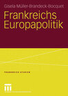 Buchcover Frankreichs Europapolitik