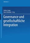 Buchcover Governance und gesellschaftliche Integration