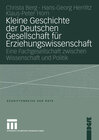 Buchcover Kleine Geschichte der Deutschen Gesellschaft für Erziehungswissenschaft