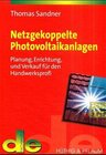 Buchcover Netzgekoppelte Photovoltaikanlagen