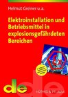 Buchcover Elektroinstallation und Betriebsmittel in explosionsgefährdeten Bereichen