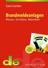 Buchcover Brandmeldeanlagen