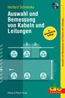 Buchcover Auswahl und Bemessung von Kabeln und Leitungen