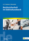 Buchcover Rechtssicherheit im Elektrohandwerk