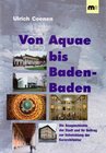Buchcover Von Aquae bis Baden-Baden