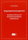 Buchcover Organisationsmanagement