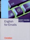 Buchcover English for Emails