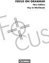 Buchcover Focus on Grammar - Aktuelle Ausgabe / Schlüssel zum Arbeitsbuch