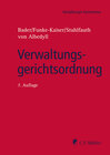 Buchcover Verwaltungsgerichtsordnung