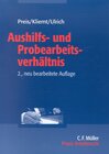 Buchcover Aushilfs- und Probearbeitsverhältnis