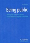 Buchcover Being public