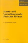 Buchcover Staats- und Verwaltungsrecht Freistaat Sachsen
