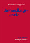 Buchcover Umwandlungsgesetz