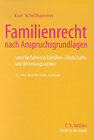 Buchcover Familienrecht nach Anspruchsgrundlagen