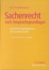 Buchcover Sachenrecht nach Anspruchsgrundlagen