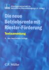 Buchcover Die neue Betriebsrente mit Riester-Förderung