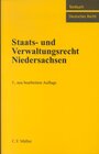 Buchcover Staats- und Verwaltungsrecht Niedersachsen