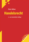 Buchcover Handelsrecht