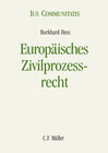 Buchcover Europäisches Zivilprozessrecht