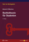 Buchcover Rechtstheorie für Studenten