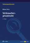 Buchcover Verbraucherprivatrecht