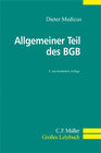 Buchcover Allgemeiner Teil des BGB