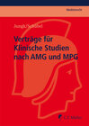 Buchcover Verträge für Klinische Studien nach AMG und MPG