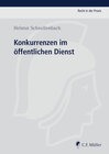 Buchcover Konkurrenzen im öffentlichen Dienst