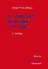 Buchcover Das Sonderrecht für die Juden im NS-Staat