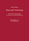 Buchcover Staat und Verfassung