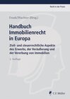 Buchcover Handbuch Immobilienrecht in Europa