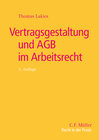 Buchcover Vertragsgestaltung und AGB im Arbeitsrecht