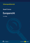 Buchcover Europarecht