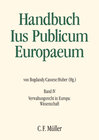 Buchcover Ius Publicum Europaeum