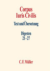Buchcover Corpus Iuris Civilis IV