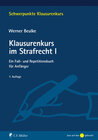 Buchcover Klausurenkurs im Strafrecht I