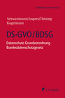 Buchcover DS-GVO/BDSG