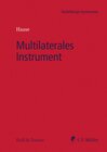 Buchcover Multilaterales Instrument