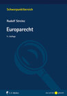 Buchcover Europarecht