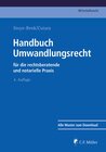 Buchcover Handbuch Umwandlungsrecht