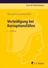 Buchcover Verteidigung bei Korruptionsfällen