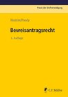 Buchcover Beweisantragsrecht