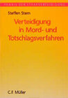 Buchcover Verteidigung in Mord- und Totschlagsverfahren