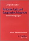 Buchcover Nationale Justiz und Europäisches Privatrecht