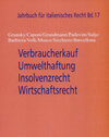 Buchcover Insolvenzrecht - Verbraucherkauf - Umwelthaftung - Wirtschaftsrecht