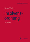 Buchcover Insolvenzordnung