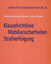 Buchcover Klauselrichtlinie - Mobiliarsicherheiten - Strafverfolgung