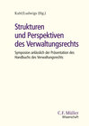 Buchcover Strukturen und Perspektiven des Verwaltungsrechts